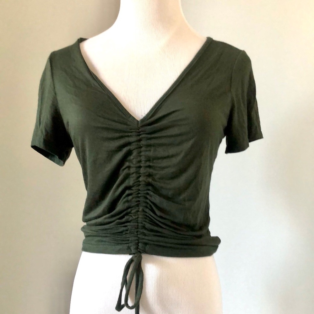 Forest Green Synched Top